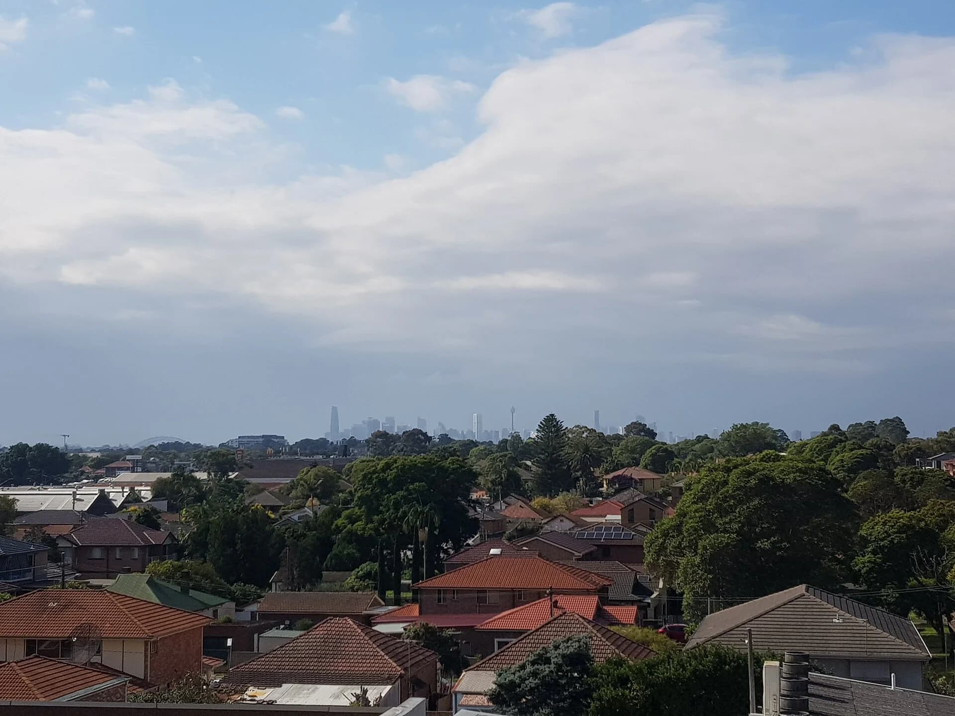 Western Sydney 天际线,反映 Westmead South 周边未来高密度发展