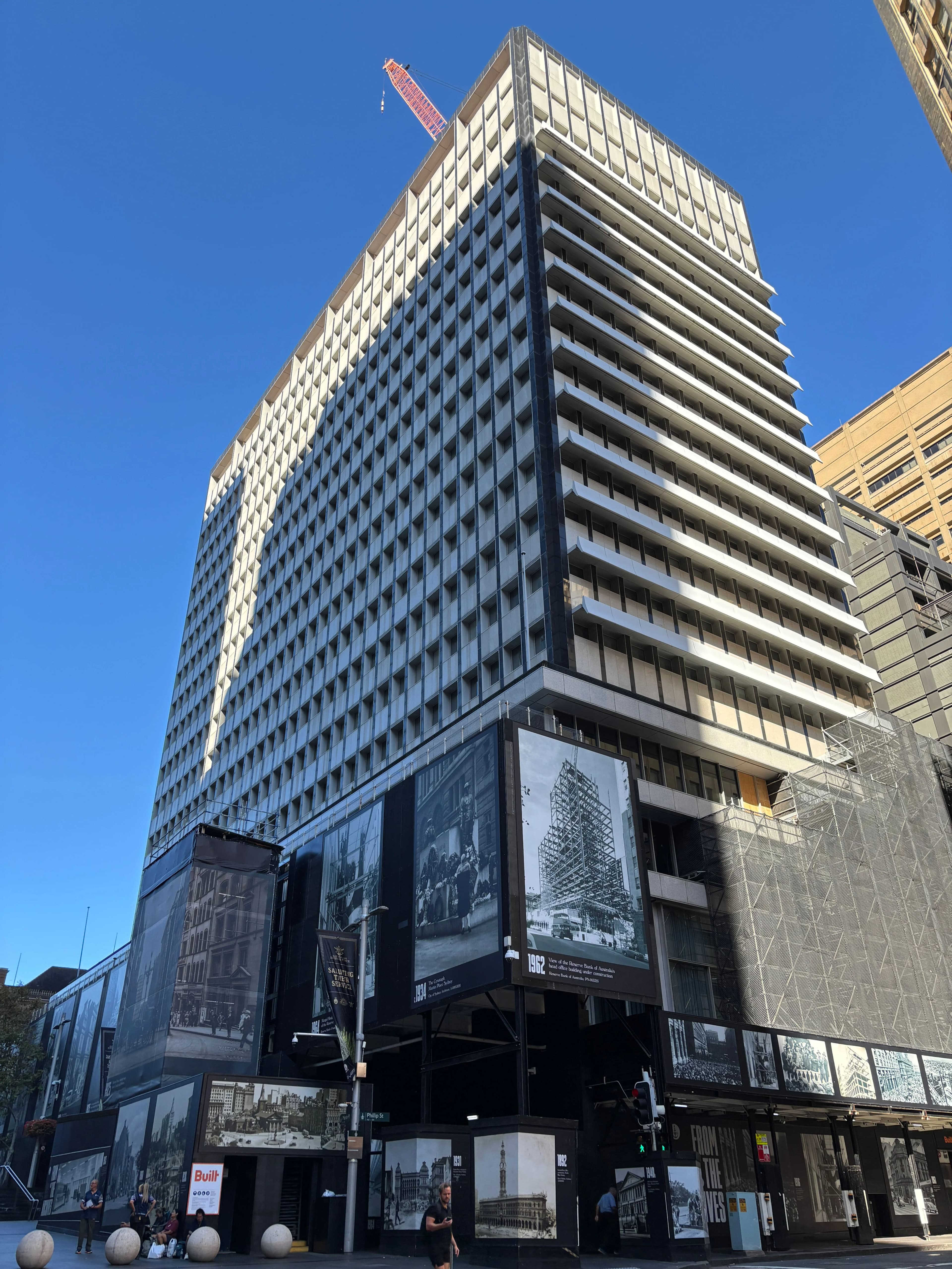 位于悉尼 Martin Place 的 Reserve Bank of Australia 大楼