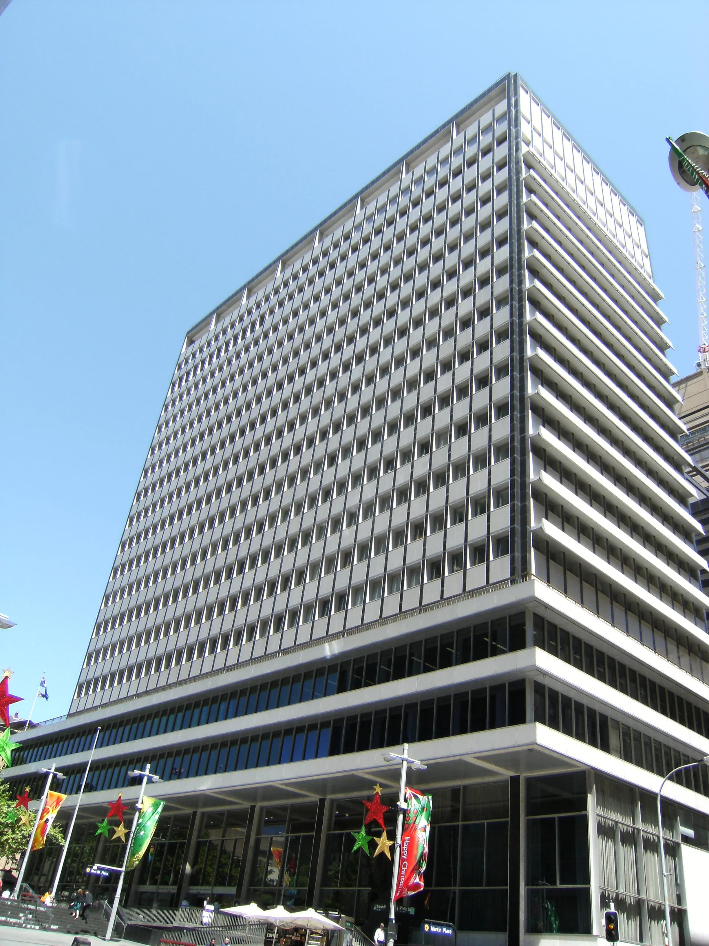 悉尼 Martin Place 的澳洲储备银行大楼