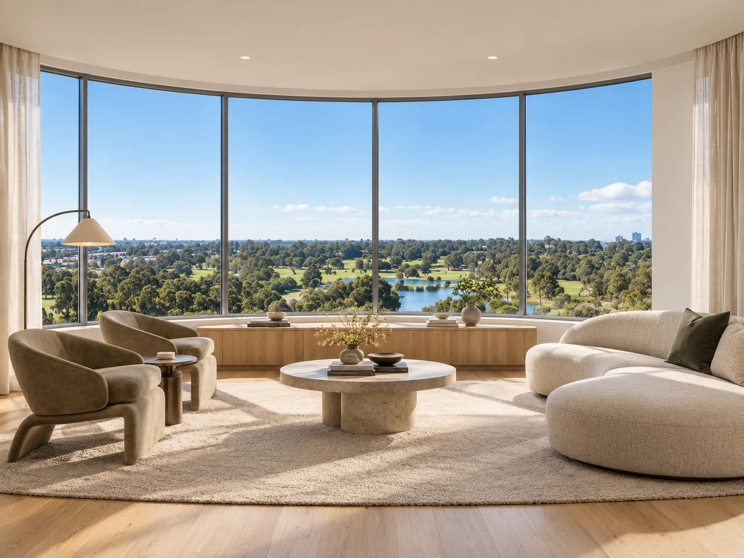 Residential property setting in Baulkham Hills