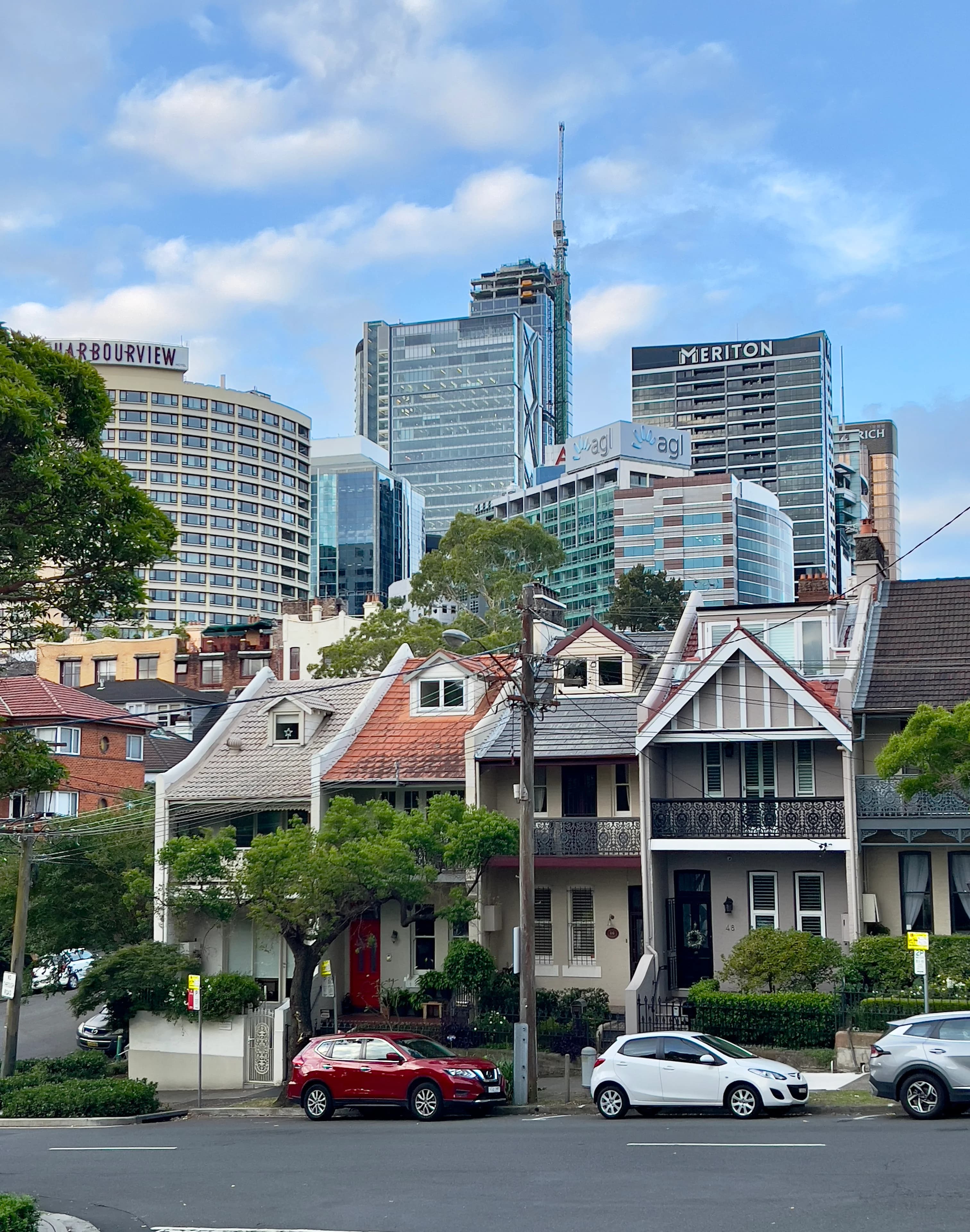 Lower North Shore harbour and established residential neighbourhoods