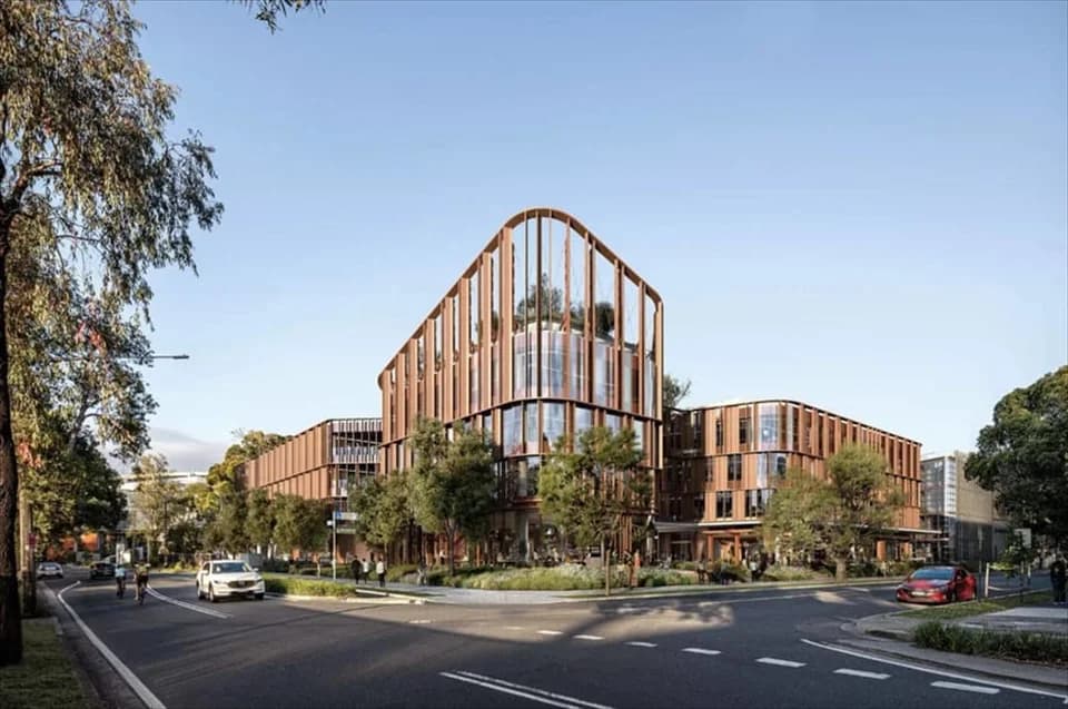 Rosebery streetscape and local residential setting