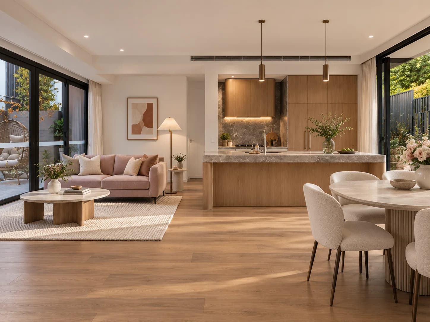 Residential property setting in Roseville