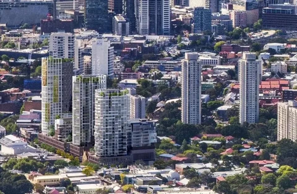Waterloo streetscape and local residential setting