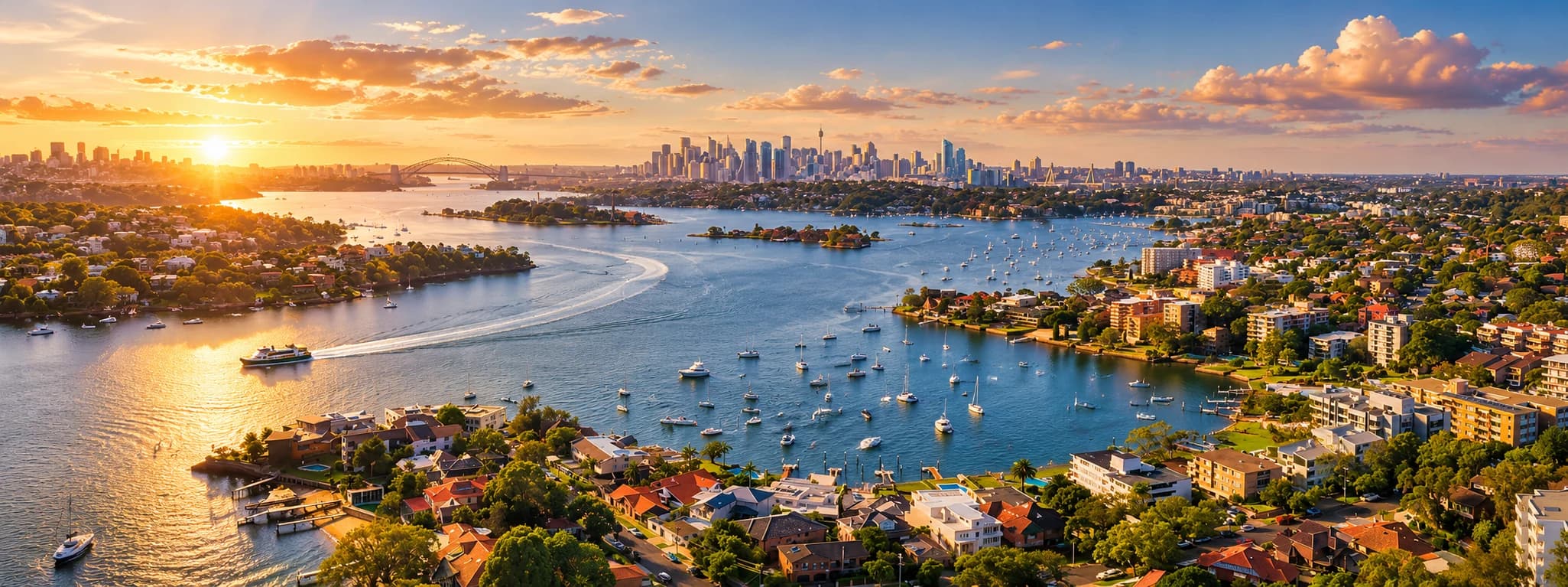 Canada Bay residential property and local setting