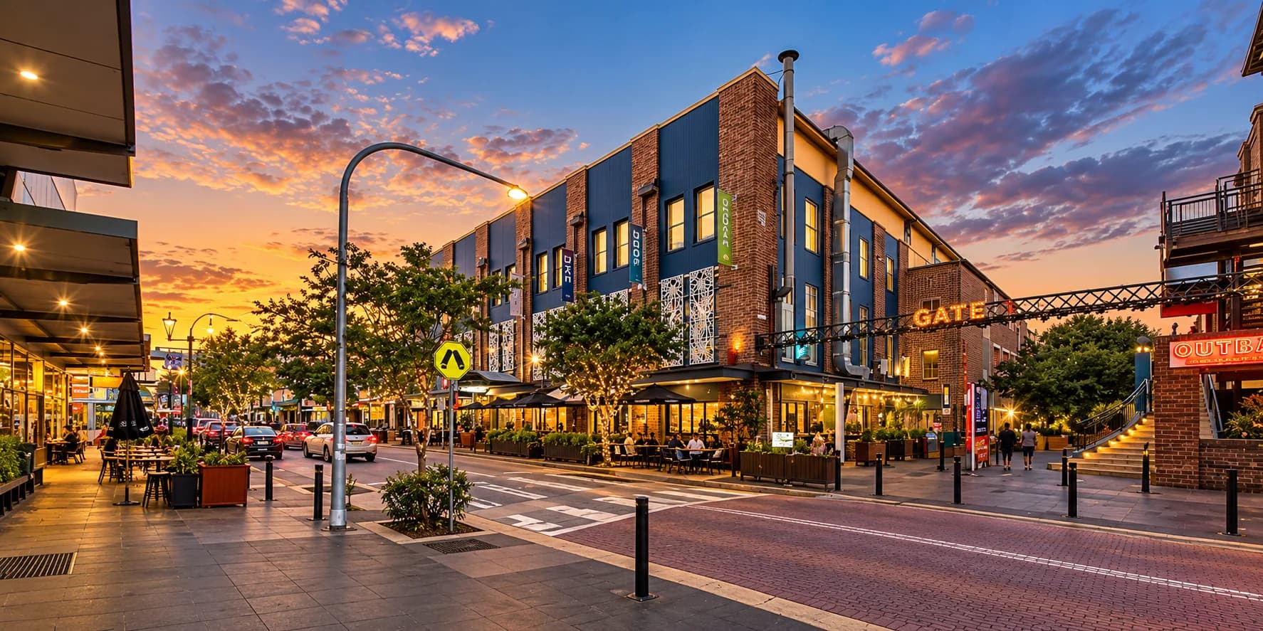 Bakehouse Quarter dining and shopping precinct