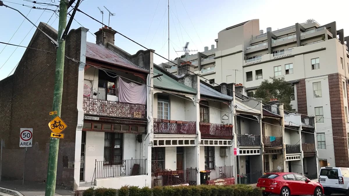 City of Sydney Surry Hills 的历史联排住宅