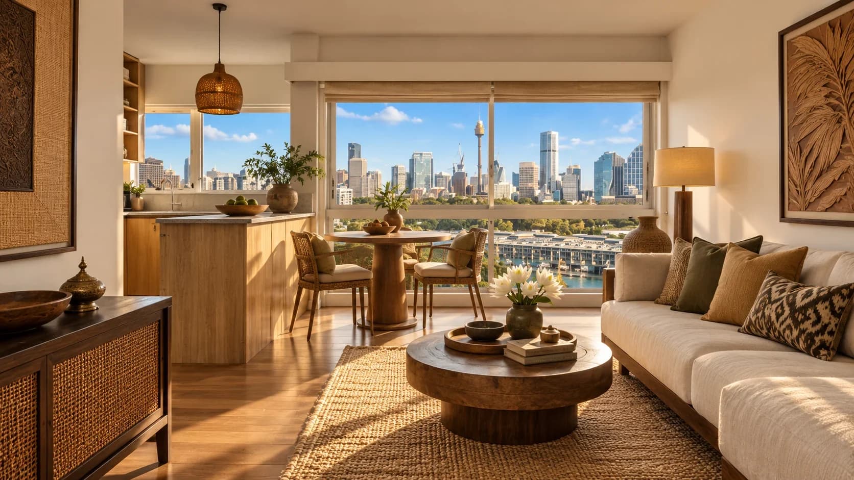 Residential property setting in Potts Point