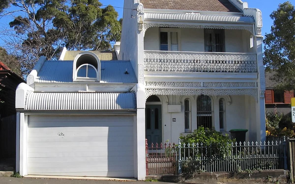 Residential property in Balmain, Sydney