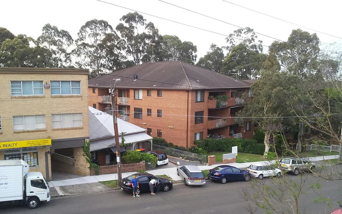 Residential apartment building in Carlton
