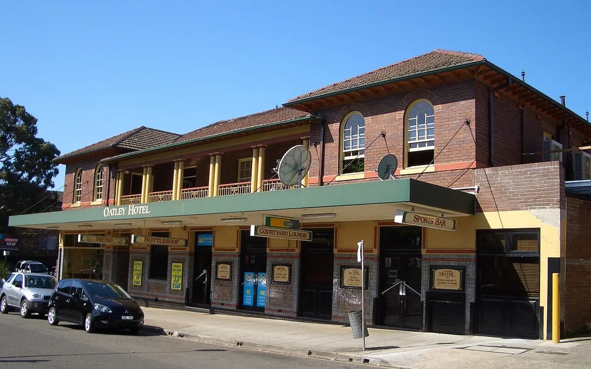 Oatley Hotel property on Oatley Avenue