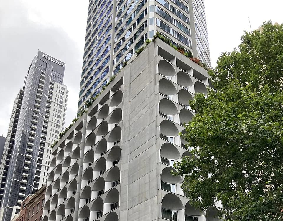 Castle Residences apartment building in Sydney CBD
