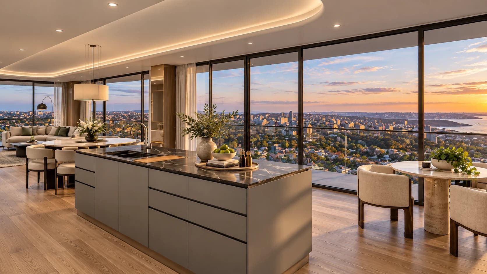 Residential property setting in St Leonards