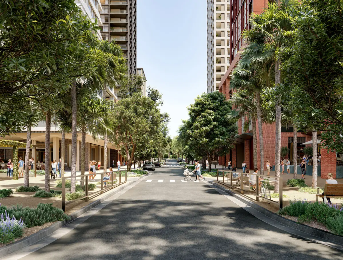 Kings Bay Village 林荫街道效果图