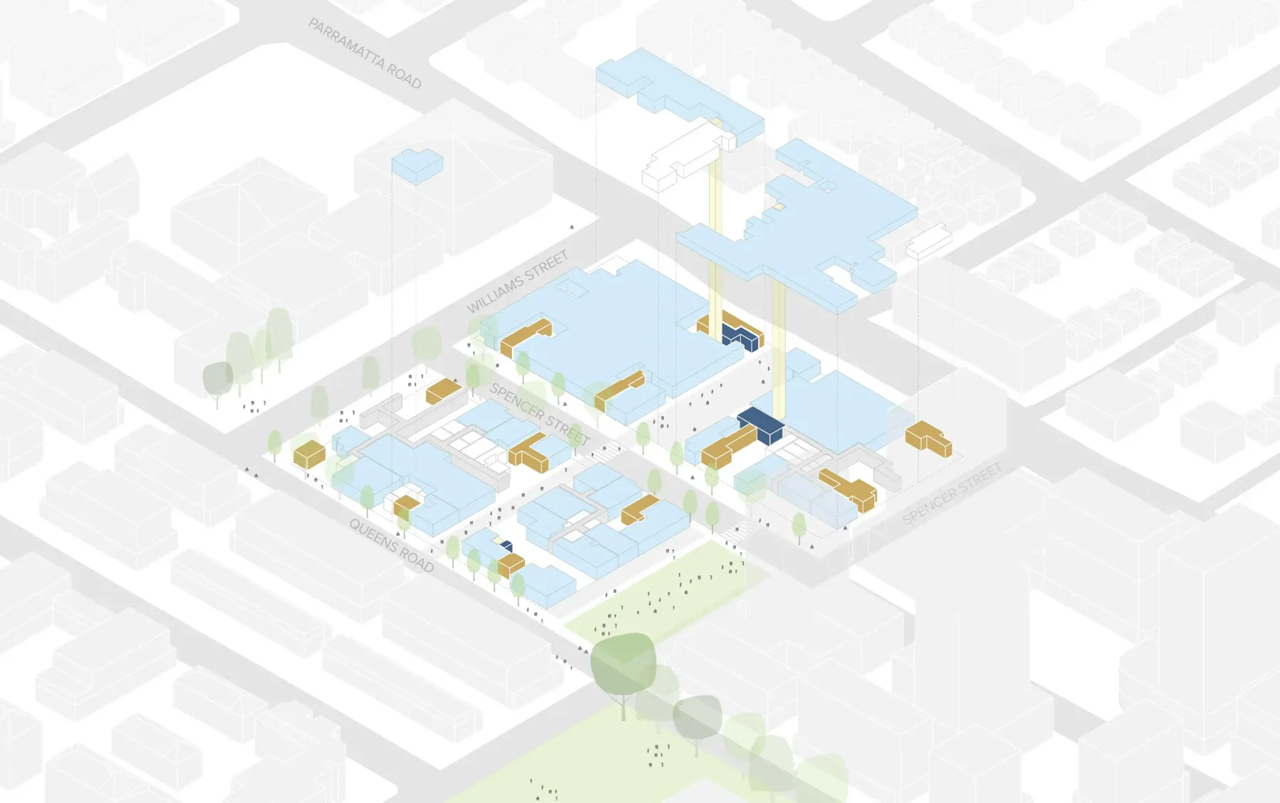Kings Bay Village 官方网站发布的项目示意规划图
